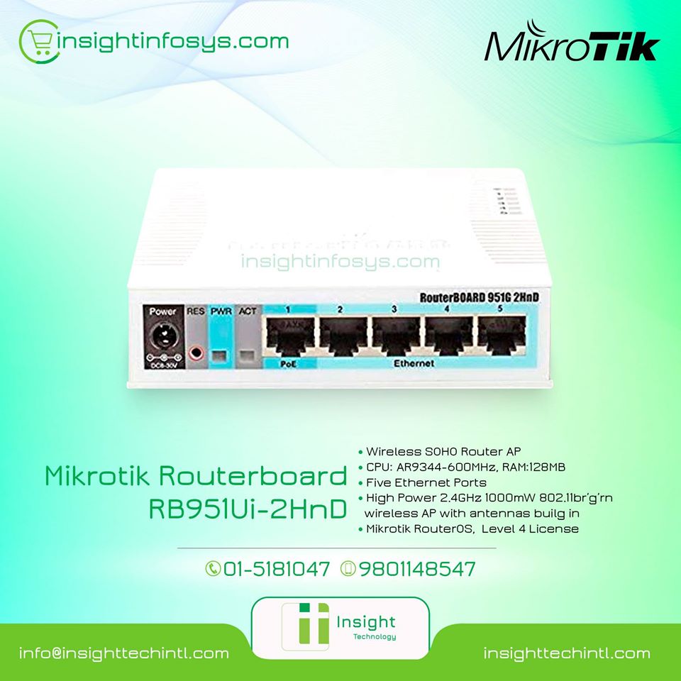 Get all these Mikrotik Router from... - Insight Technology | Facebook