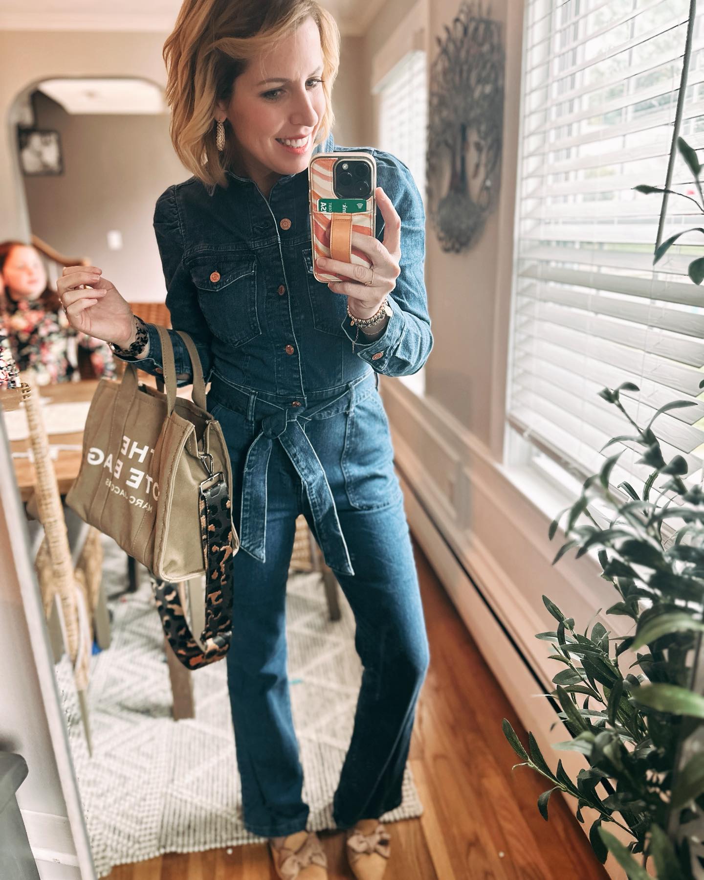 Albina Mavriqi in #adicolor DENIM JUMPSUIT 🔥 A SHORT DENIM