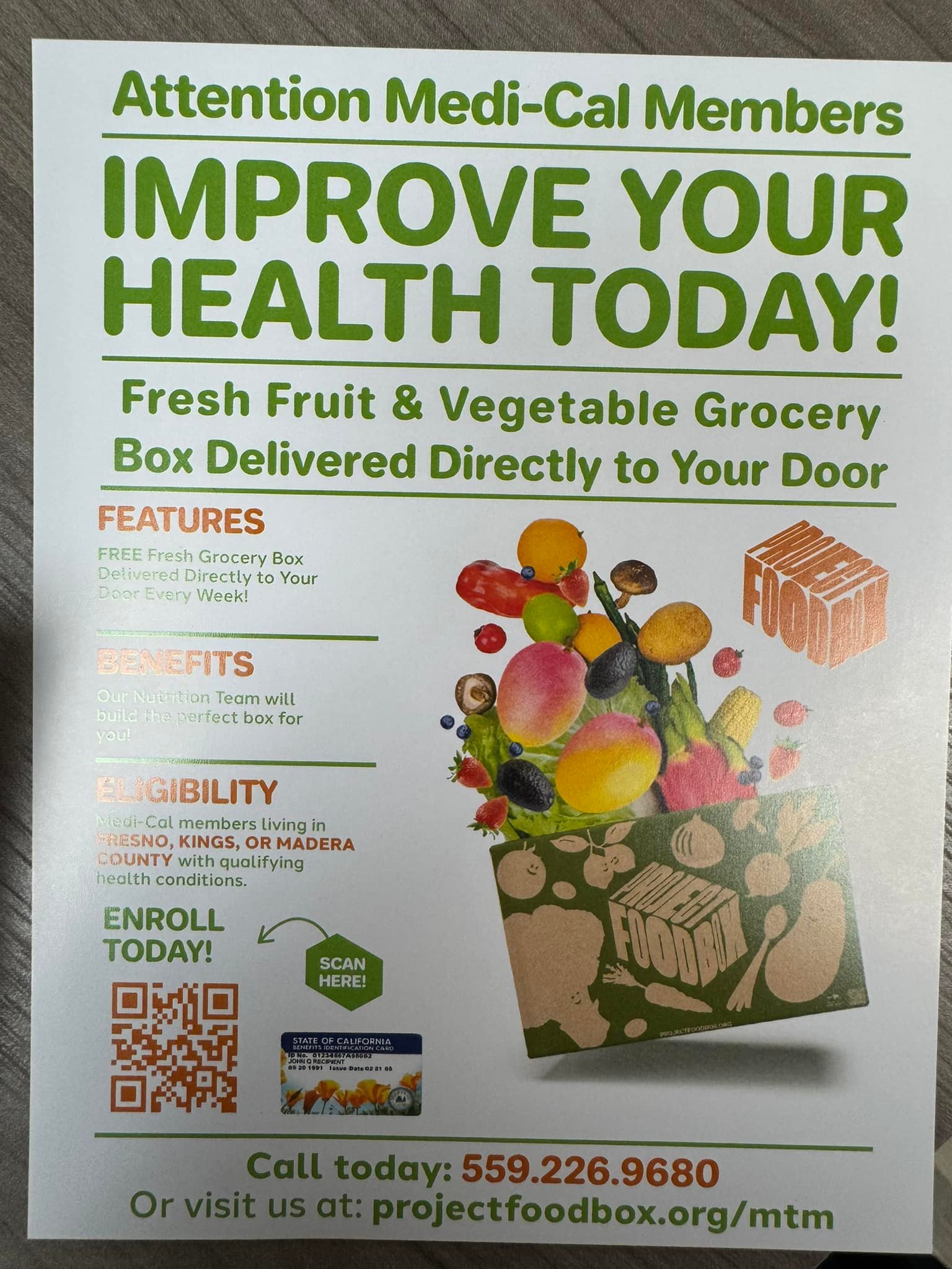 FYI Laton | Laton Community! Project food box is here at the CASITA to ...