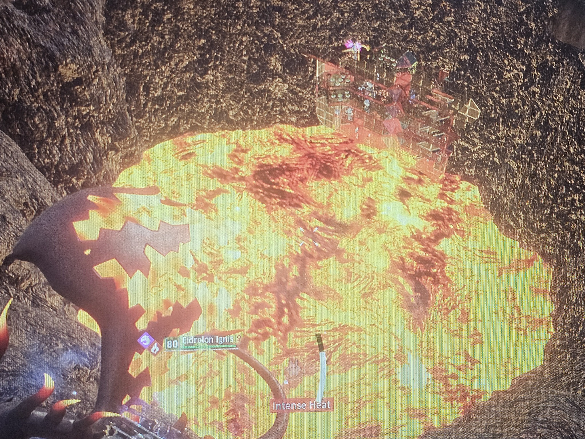Building in Ragnarok volcano crater?