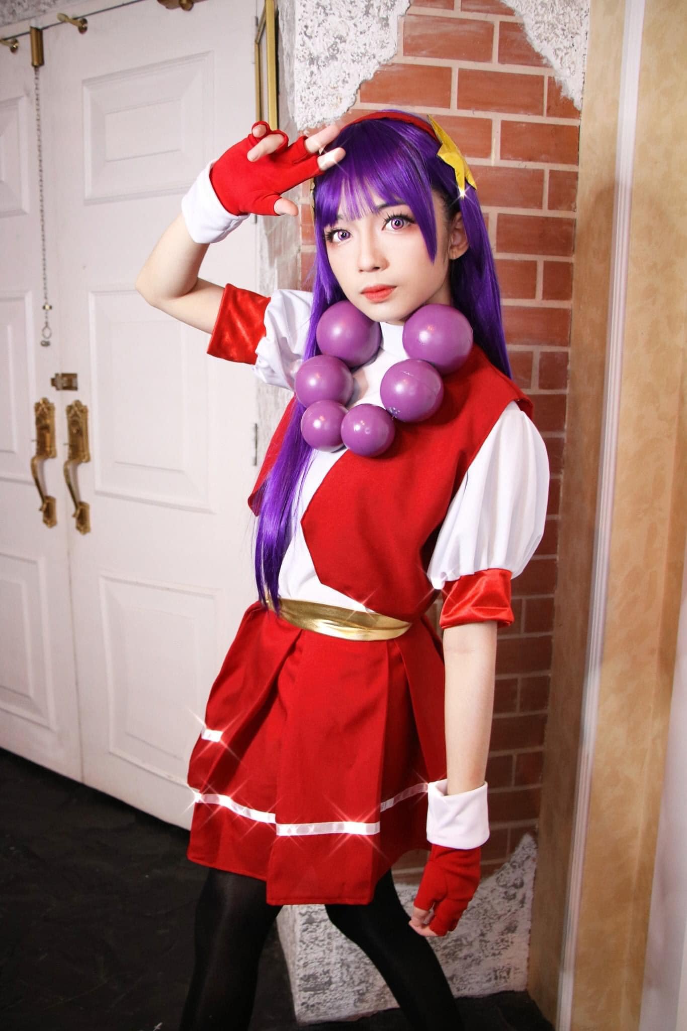 Jane Yu Cosplay - Watashitachi wa makenaiwa~! (We can't...