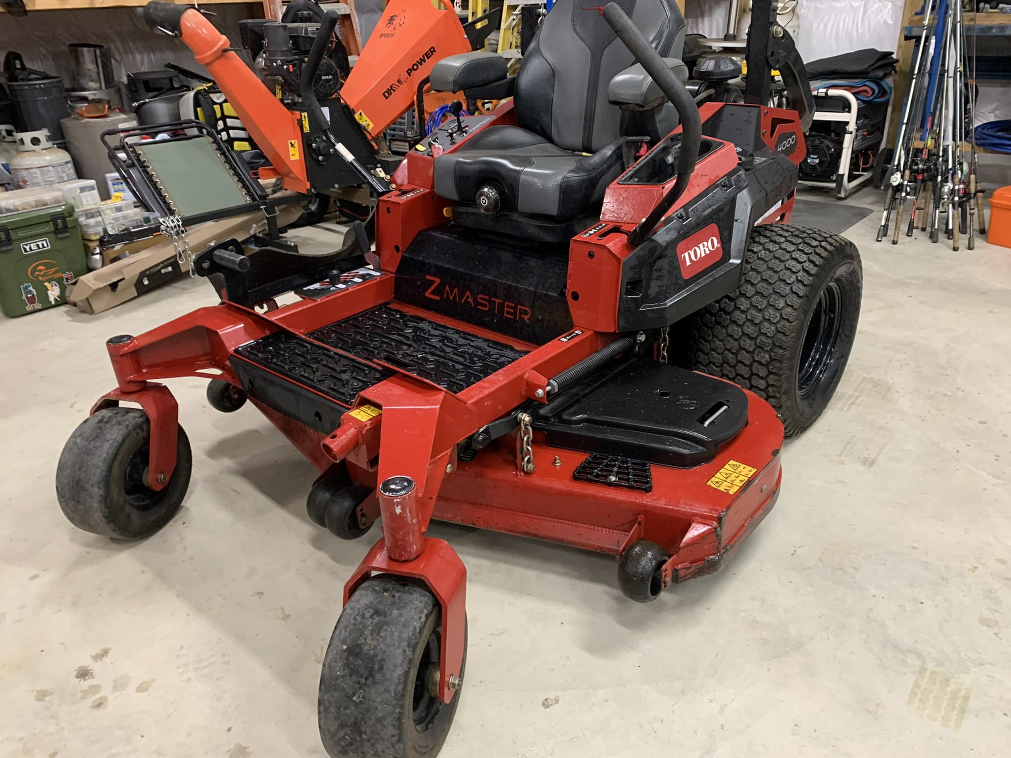 Is there an after market bagger system available for Zmaster 4000