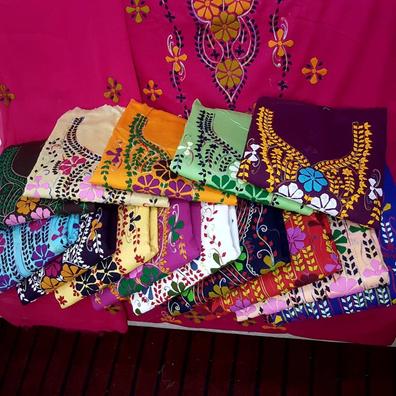 LIBAS - *New Arrival of Hand Embroidered APPLIK LAWN... | Facebook