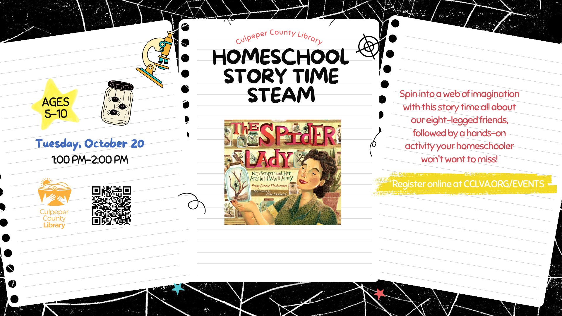 Homeschool Story Time STEAM at the Library