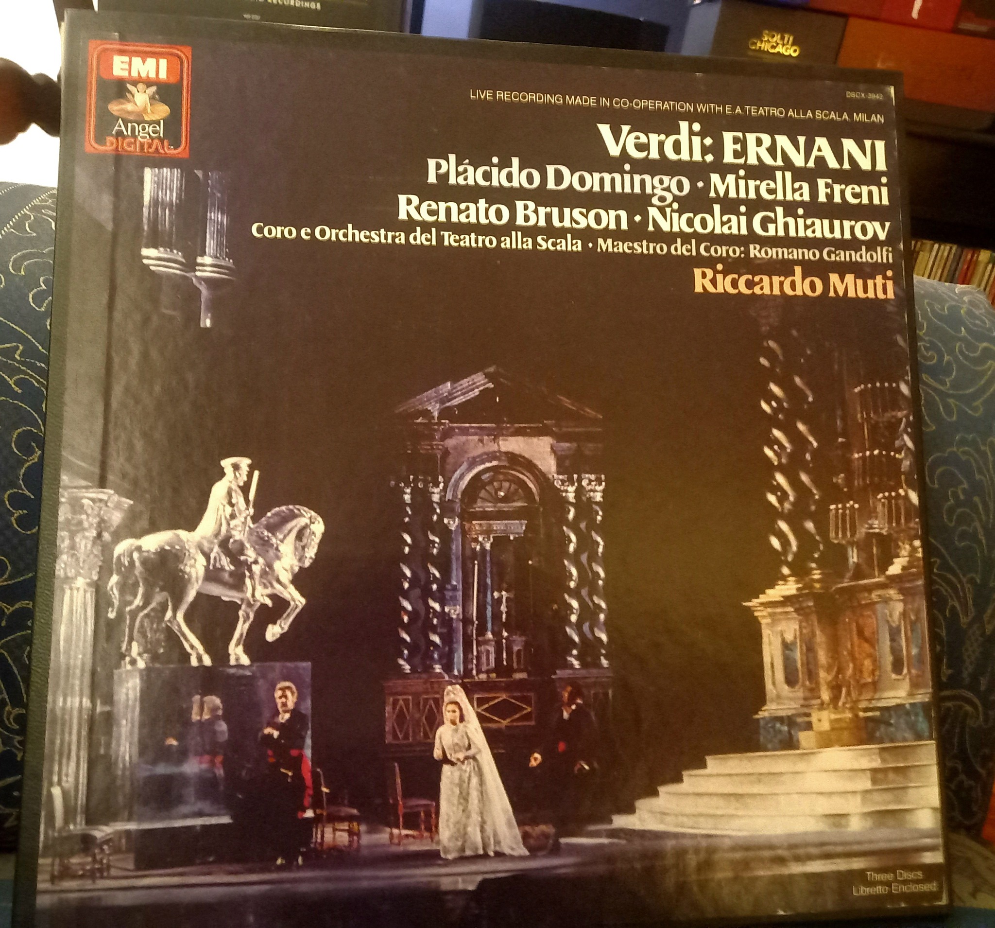 ernani opera recording at teatro alla scala