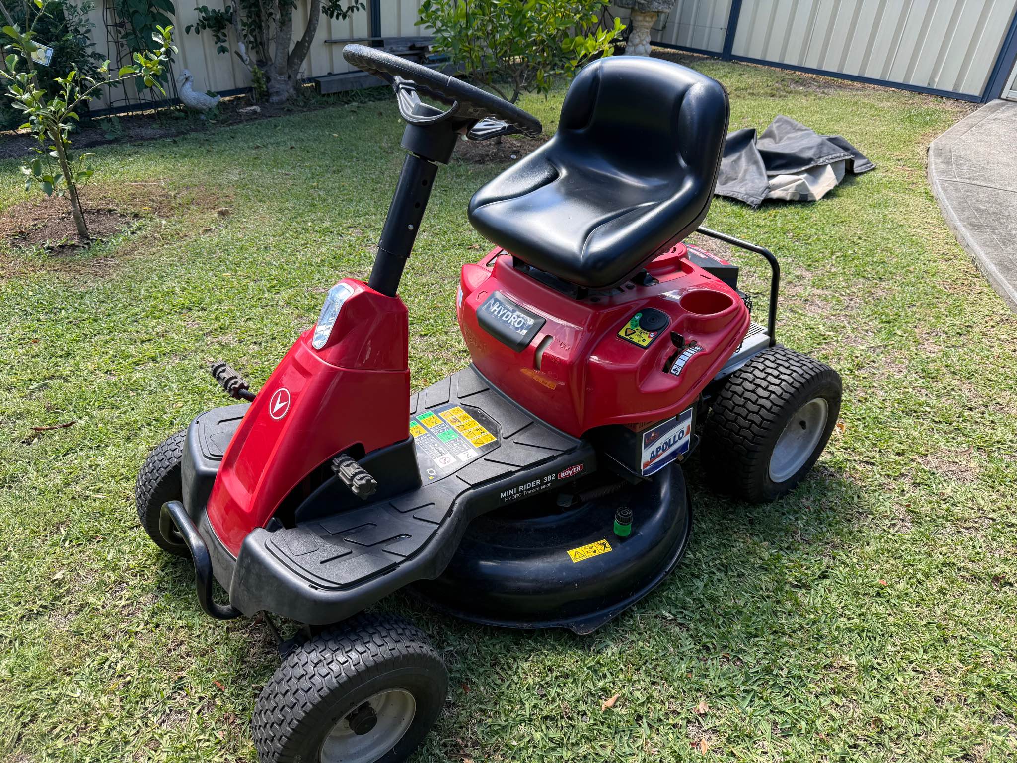 Rover mini rider 382 ride on mower - Lawn Mowers - Wingham, New South ...