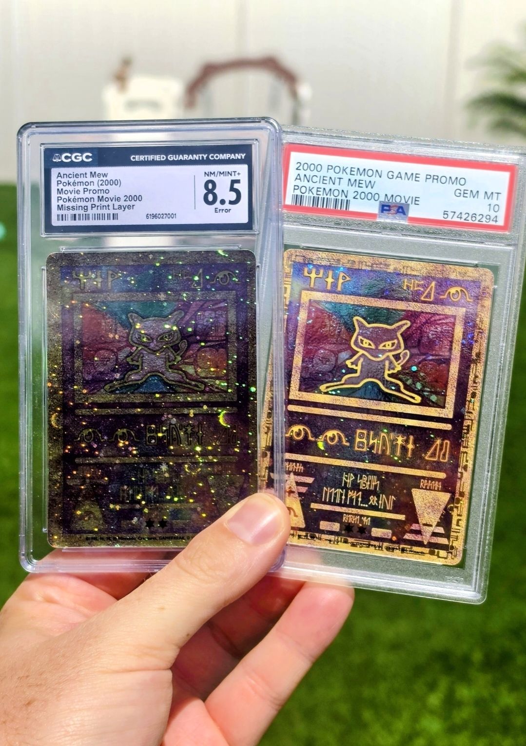 Ancient Mew error card sells for $9000