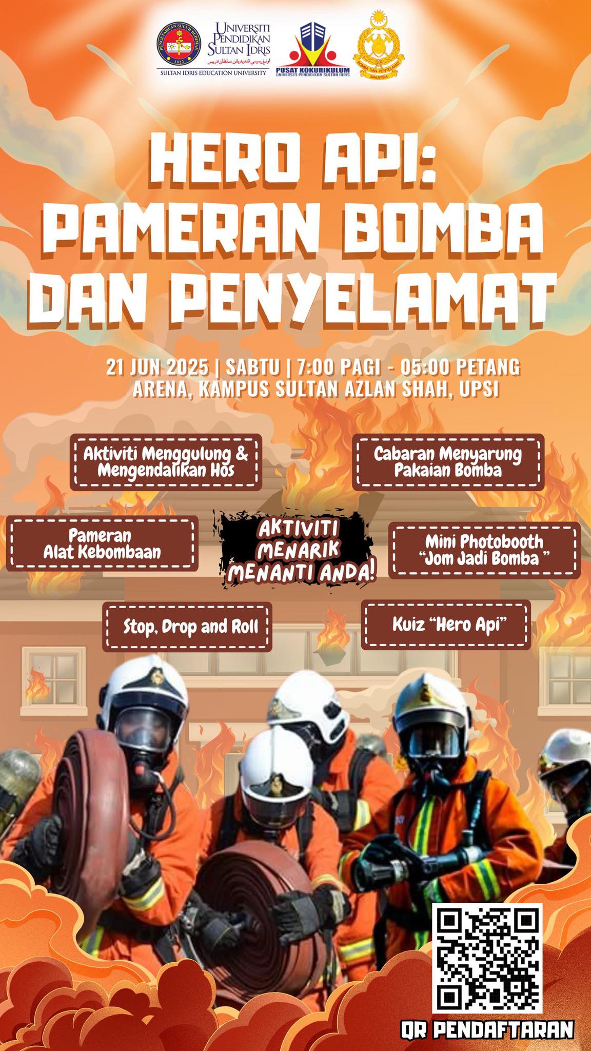 Bomba - 🚨🔥 PAMERAN BOMBA & PENYELAMAT 2025 ANJURAN KADET BOMBA UPSI 🔥🚨 ...