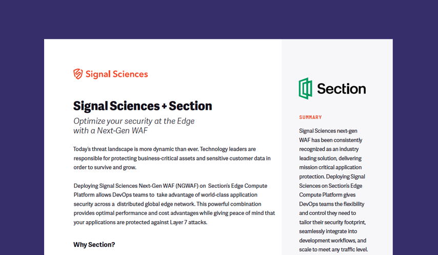 Signal Sciences | Culver City CA