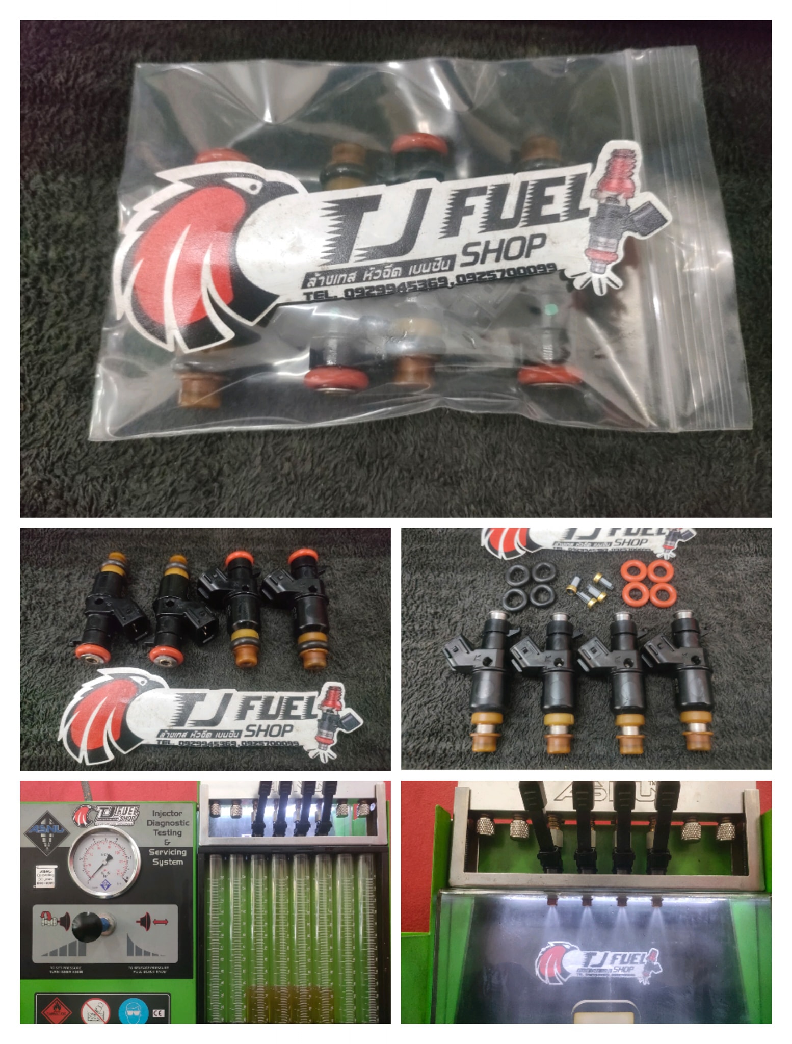 📌#ส่งงานครับ... - ล้างเทส หัวฉีด เบนชิน TJ Fuel Injector Shop