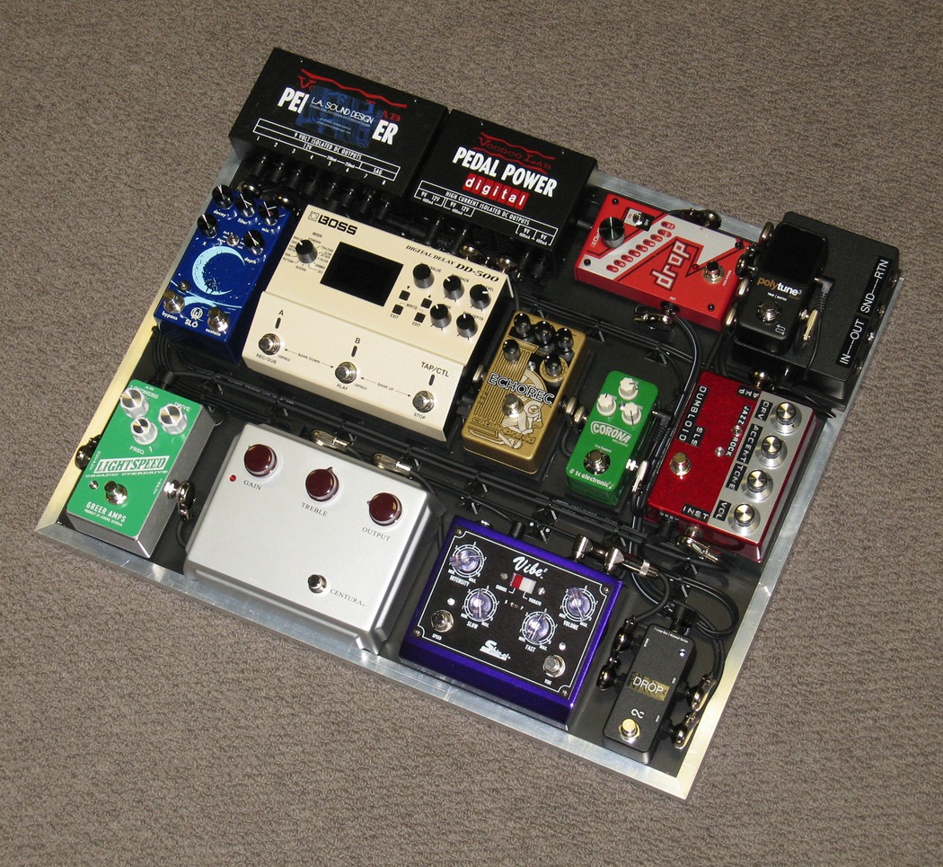 Here is a Steve Lukather inspired board finished this week for a