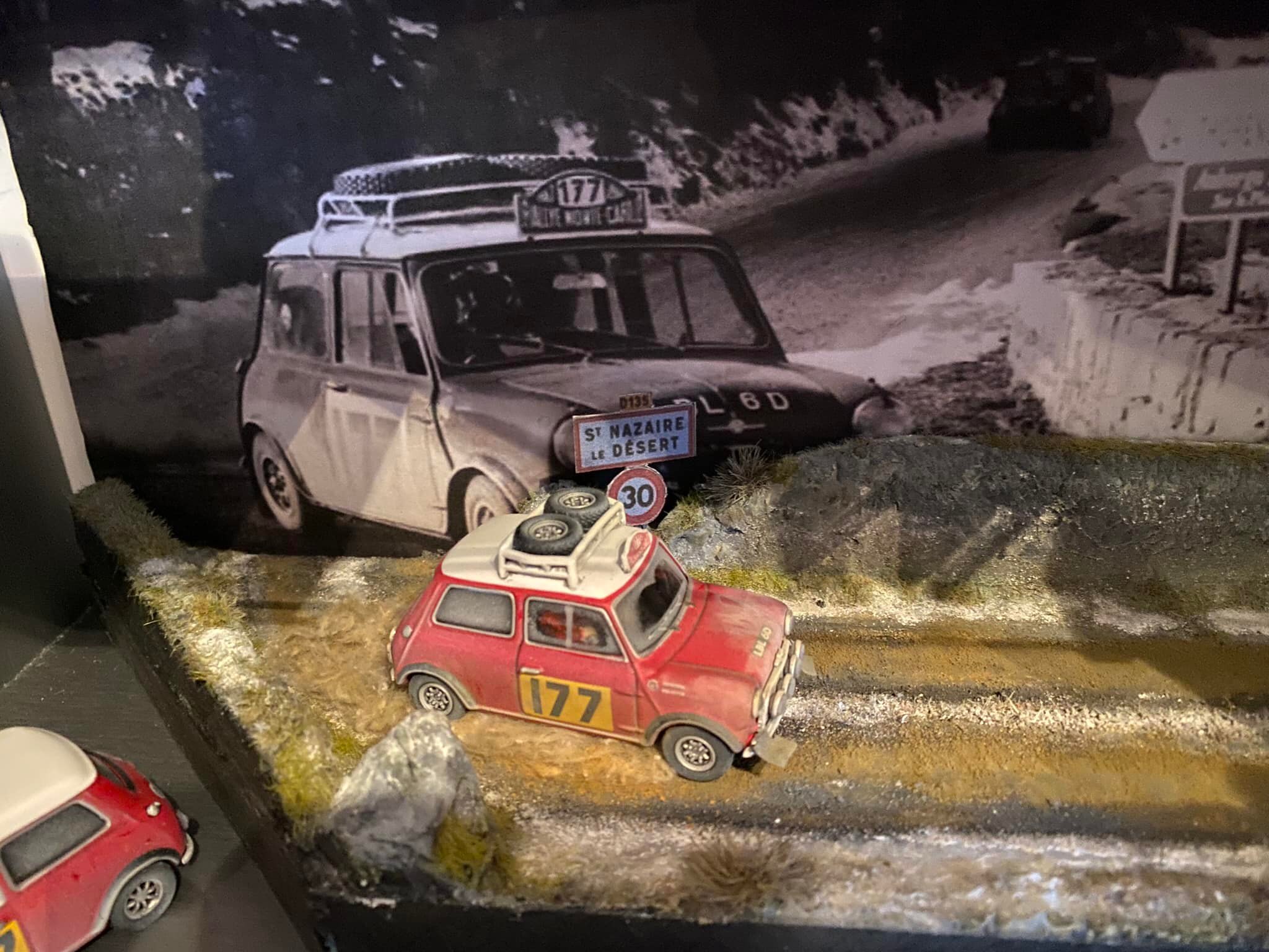 TINY Scale 1/18. Mini Cooper Rally Monte Carlo 1967.