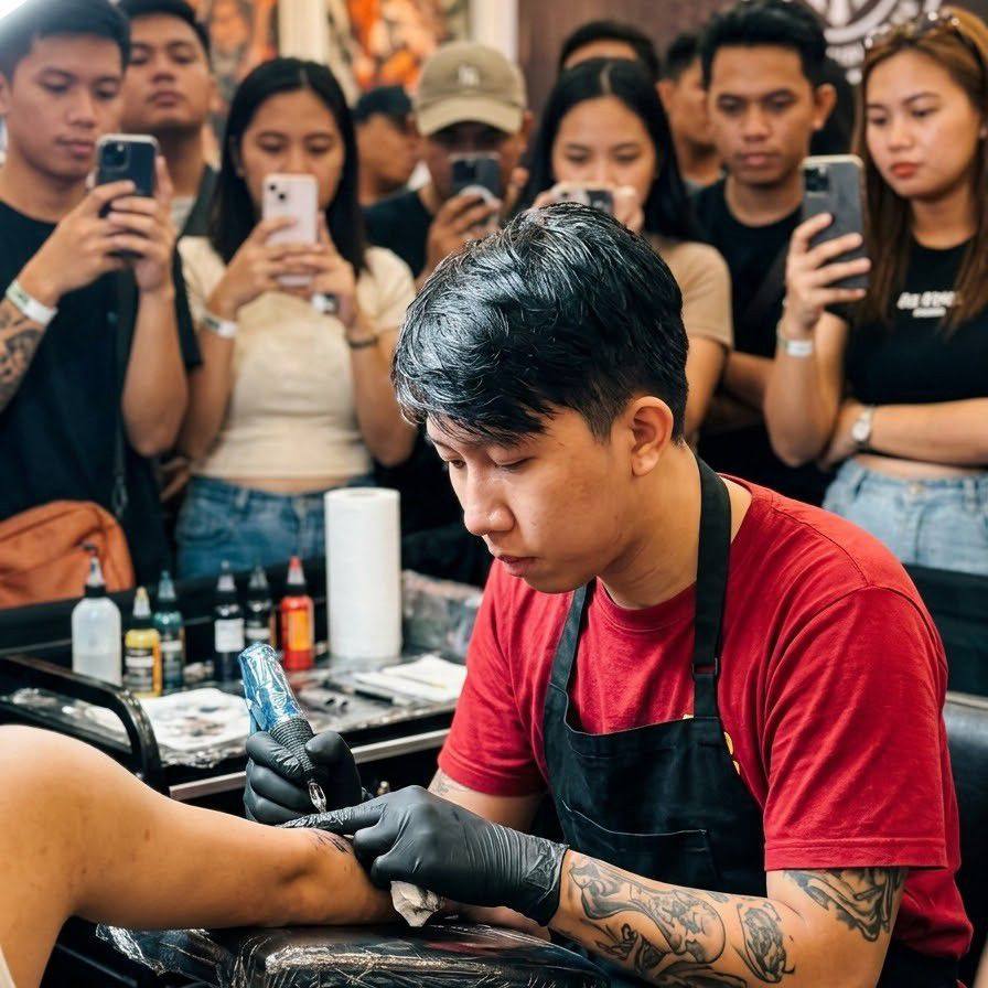 Automatic full sleeve tattoo machine #130 | Franklin Cabarrubias Vergara
