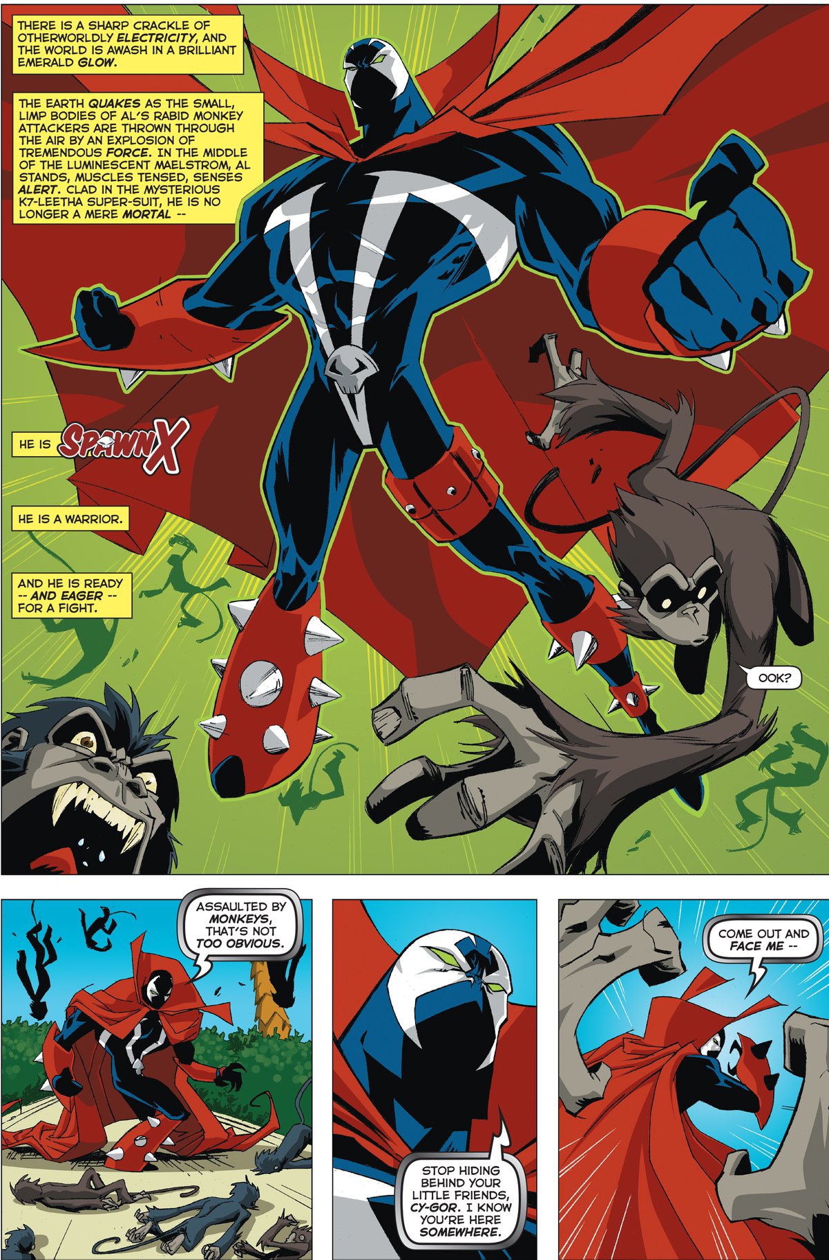 WHAT IF SPAWN WAS ON SOCIAL MEDIA?! I think it would look 
