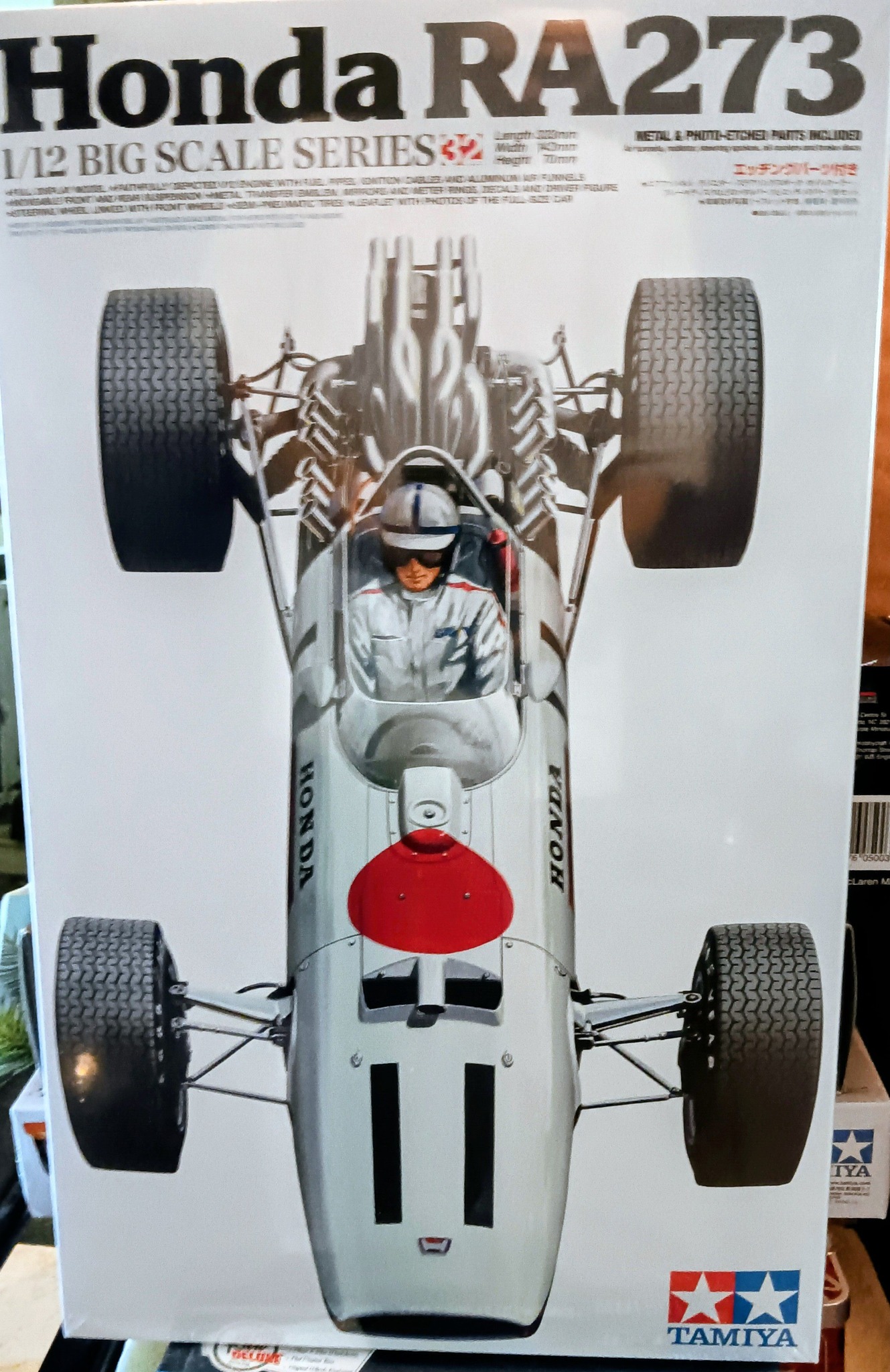 First 1/12 scale F1 car model, Honda RA273, from Ebay