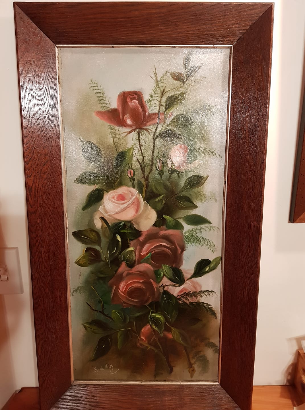 Early New Zealand Artist De Ritz Paintings