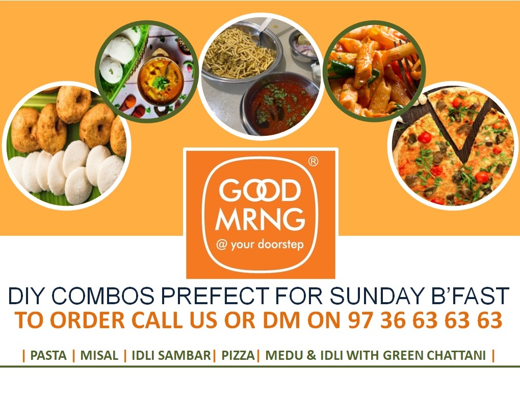GOOD MRNG - This 🌄Sunday order your DIY B'Fast🥣🥪... | Facebook
