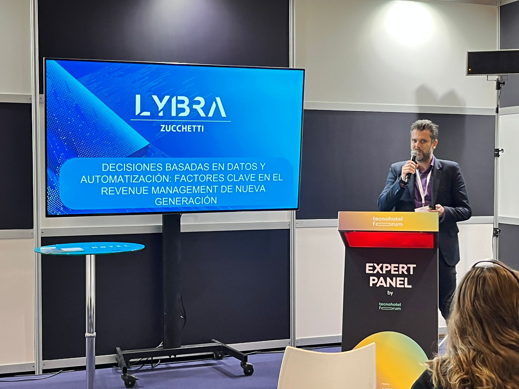 Lybra Tech - 📸 Our Chief Commercial Officer during our...