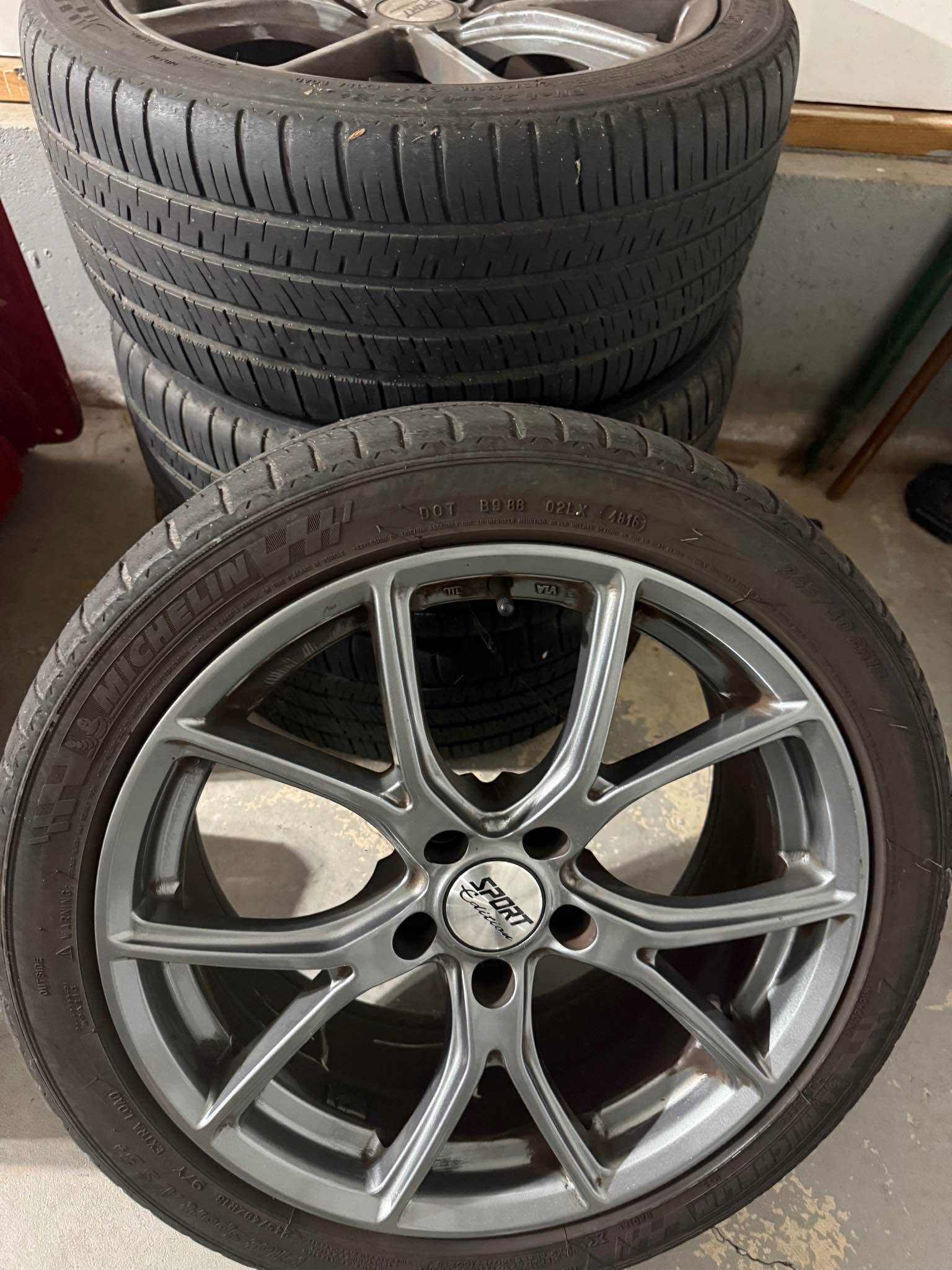Sport Edition Set of rims with tires(4) - Car Wheels, Tires & Parts ...