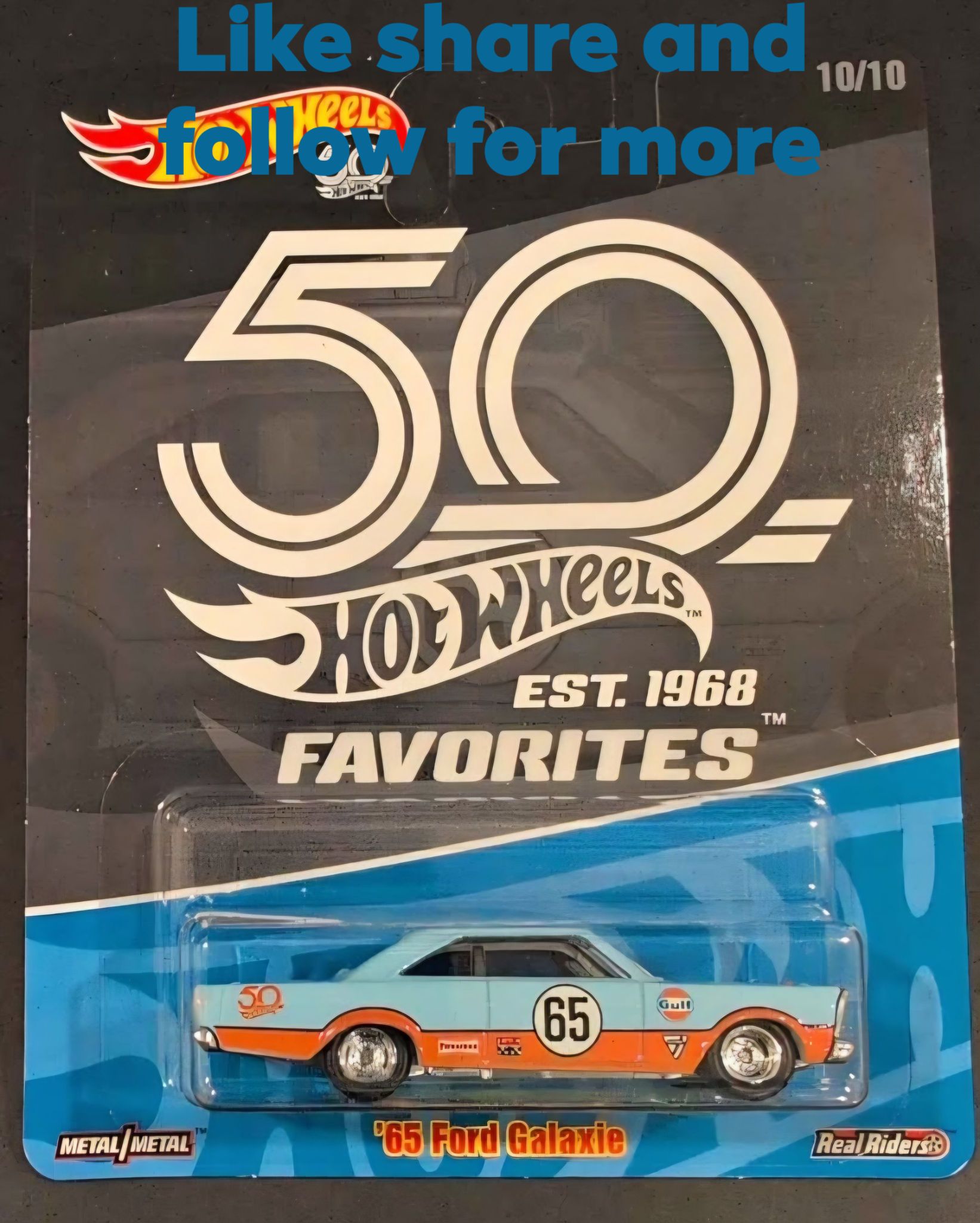 🔥❤️ Vintage Club '65 Galaxie ❤️🔥… #hotwheels #ford #diecast