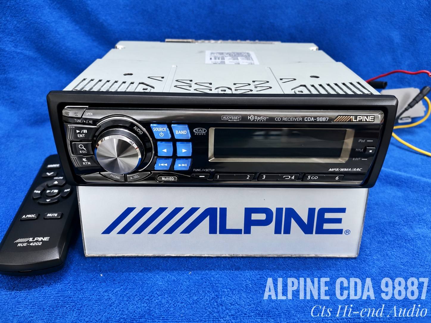 Alpine 7284js vintage car audio