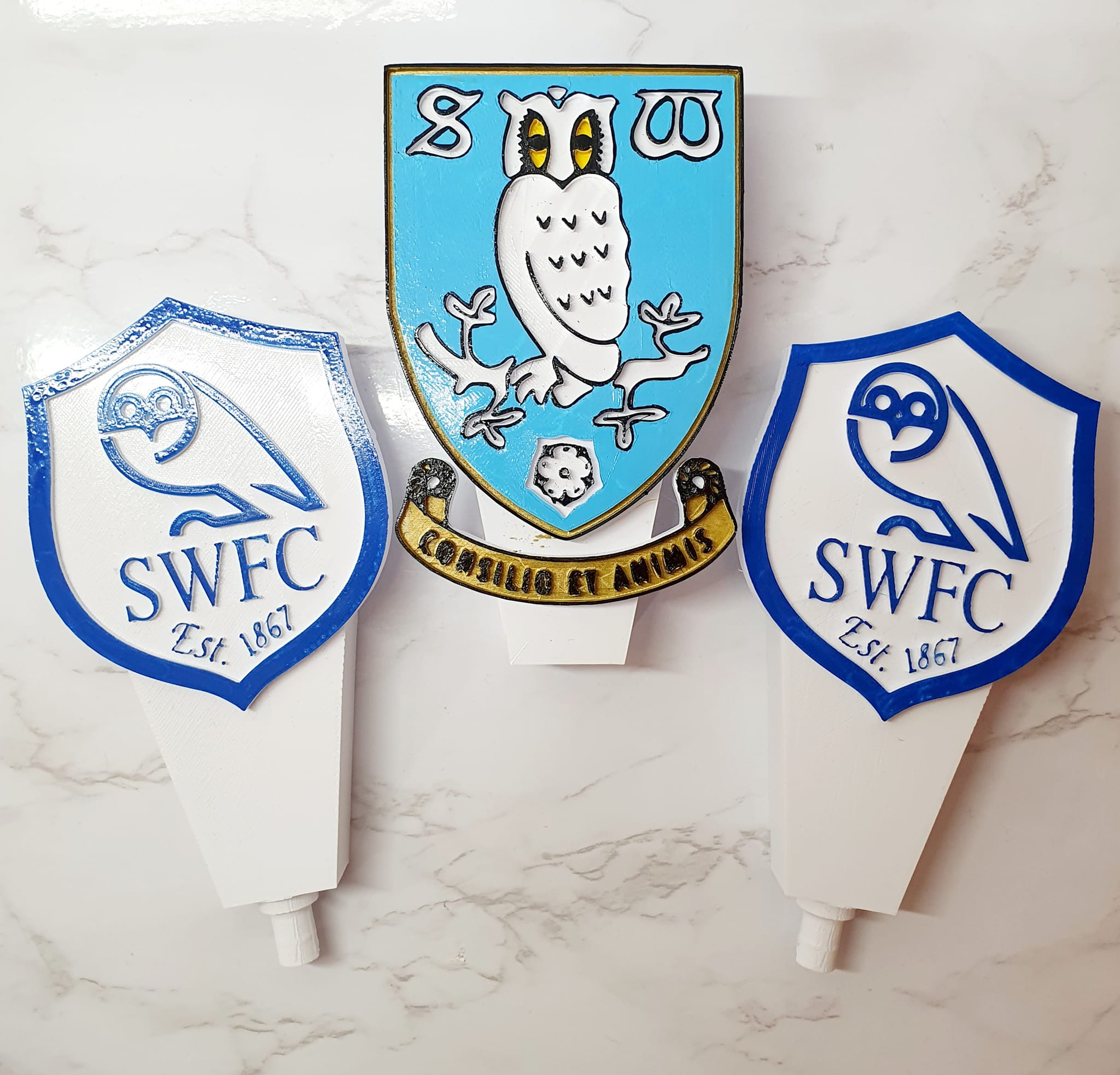G.S 3D Prints - A few more draft handles done a few weeks...