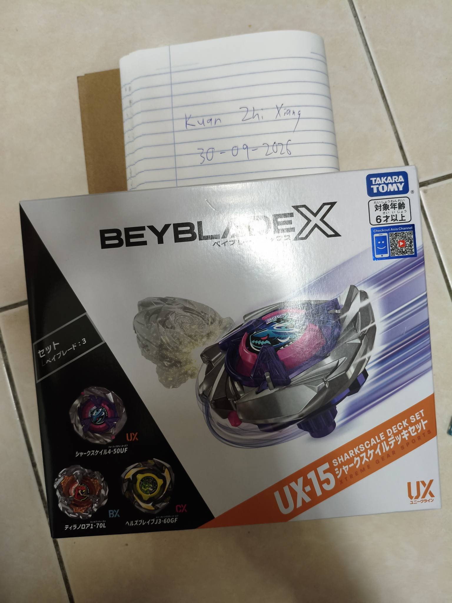 Beyblade X Ux-15, Bx-35-06, and Cx-17-02 for sale in KL