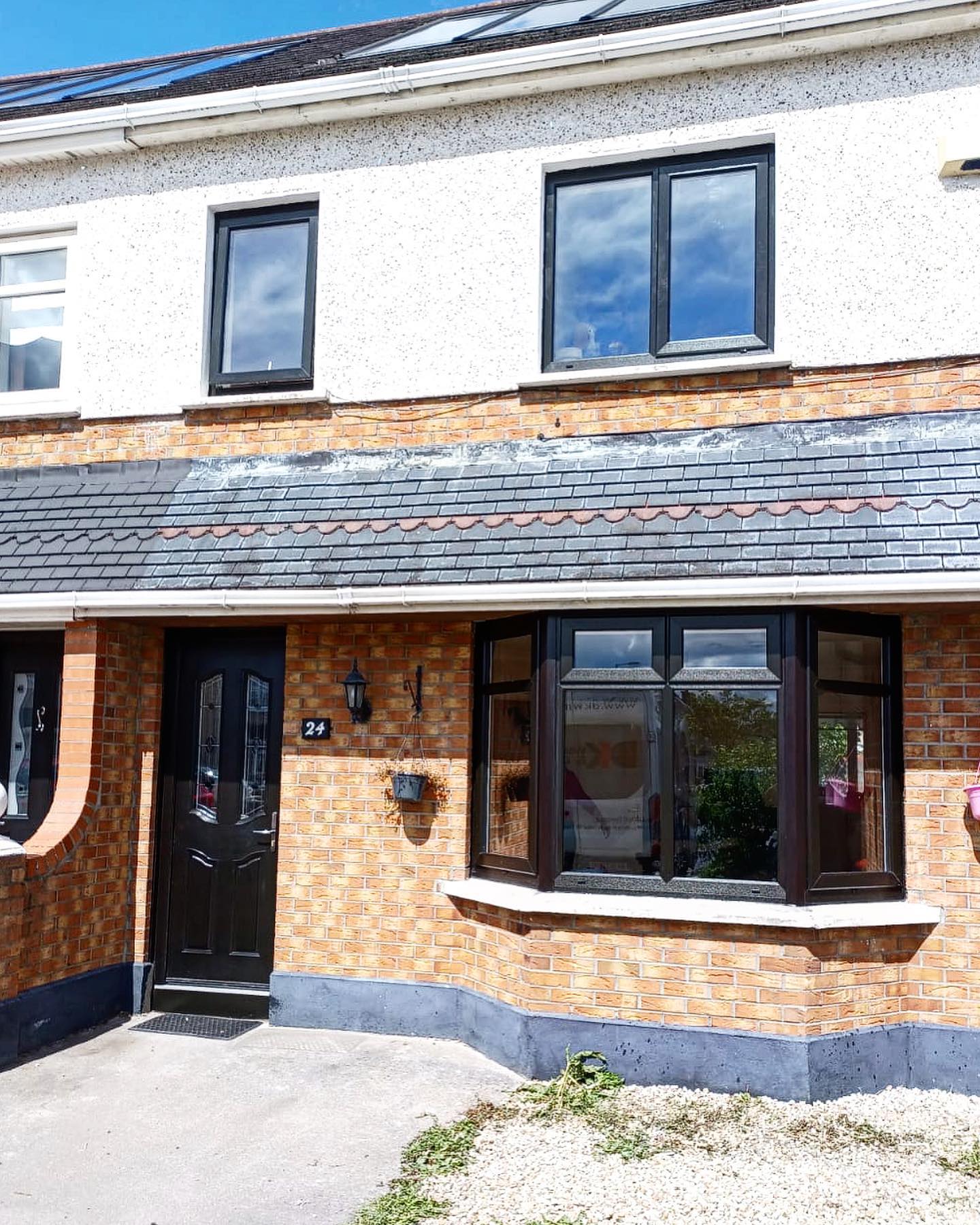 Front of house installation of uPVC... - DK Windows & Doors | Facebook