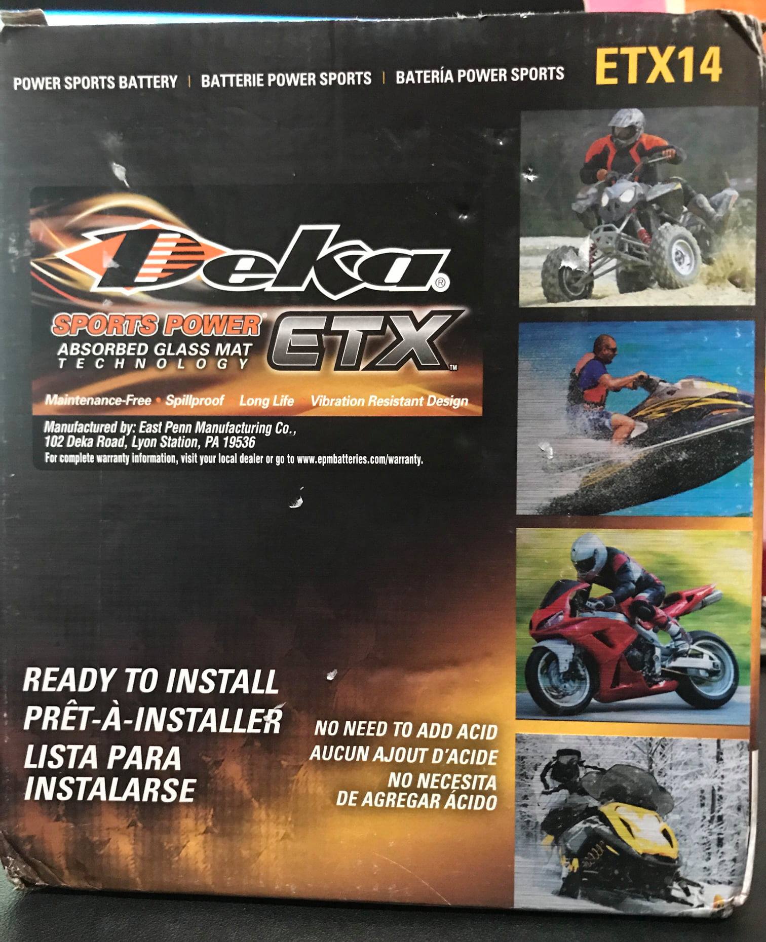 ASTERION MOTORCYCLE STARTER BATTERIES in Stock