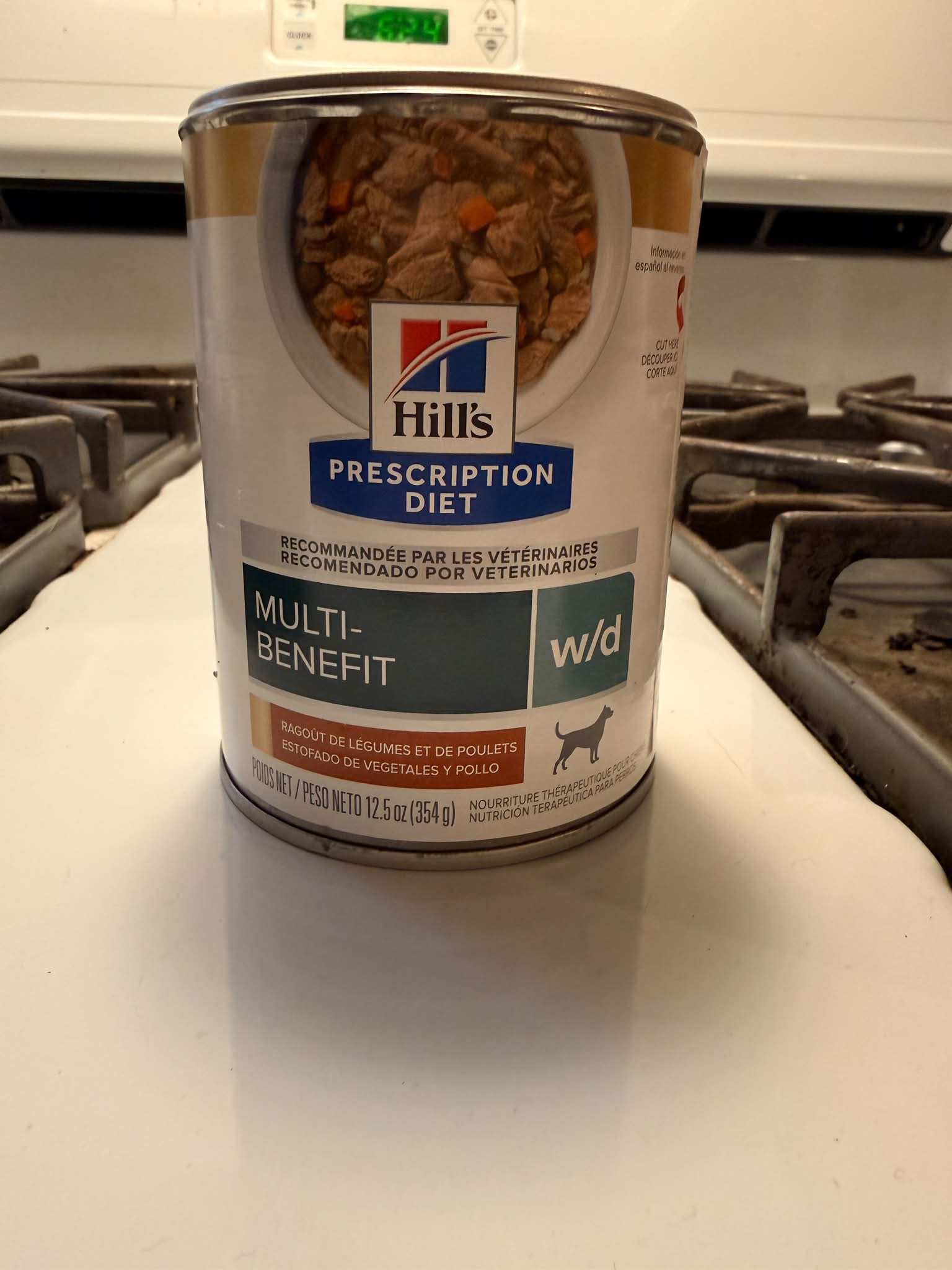 Free Hill's Prescription Diet Multi-Benefit w/d dog food cans