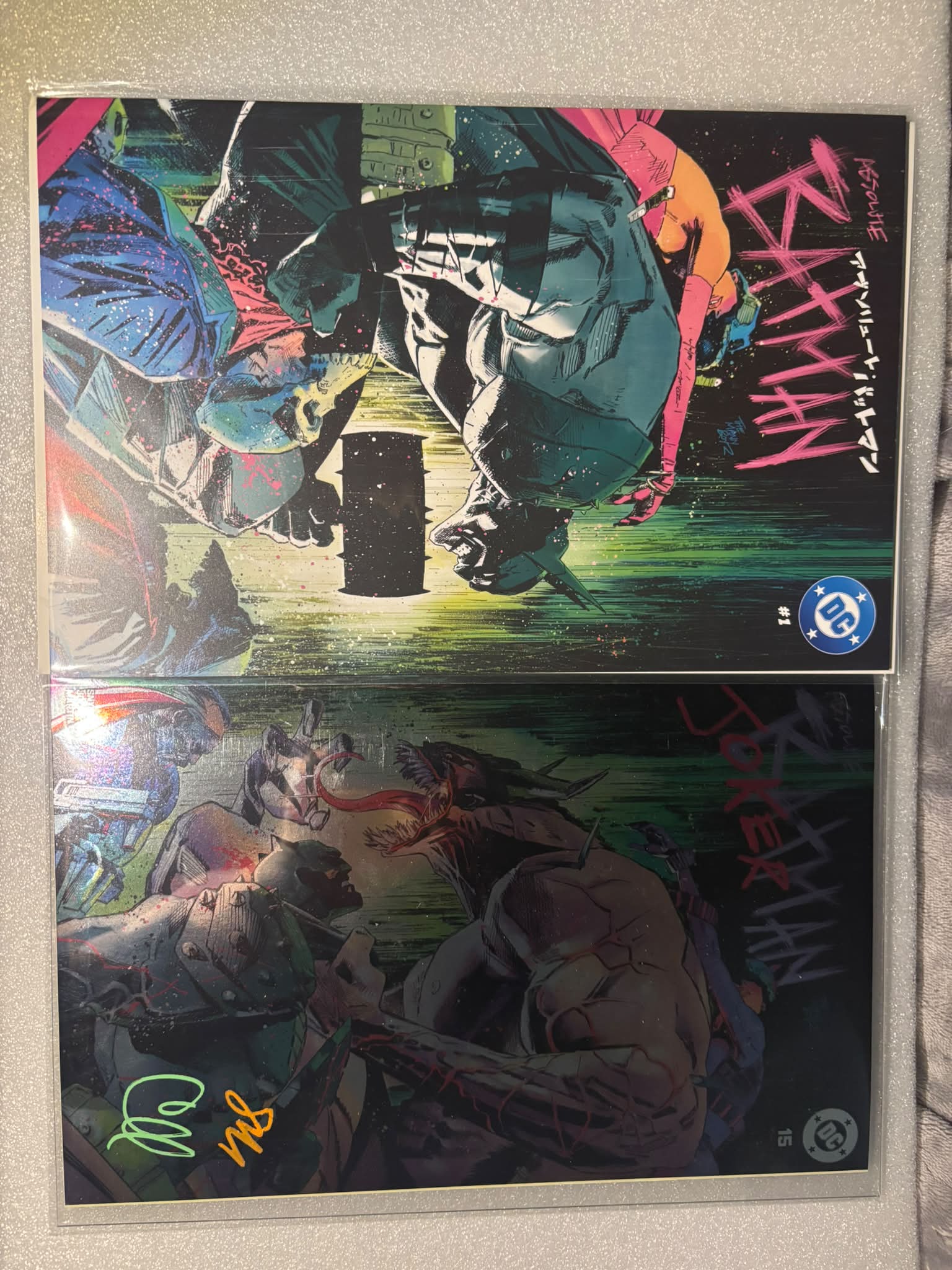 Absolute Batman #1 Japanese Edition and design sheet variant for sale