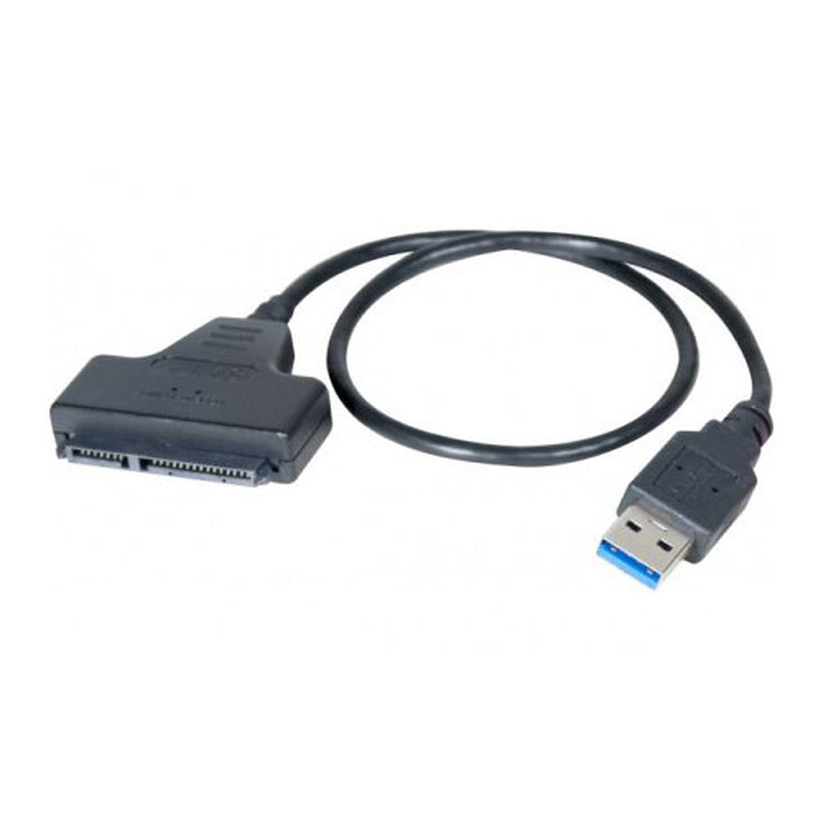 Câble SATA 0.5m - Pour Disque Dur Et SSD - Transfert Rapide Et Sécurisé