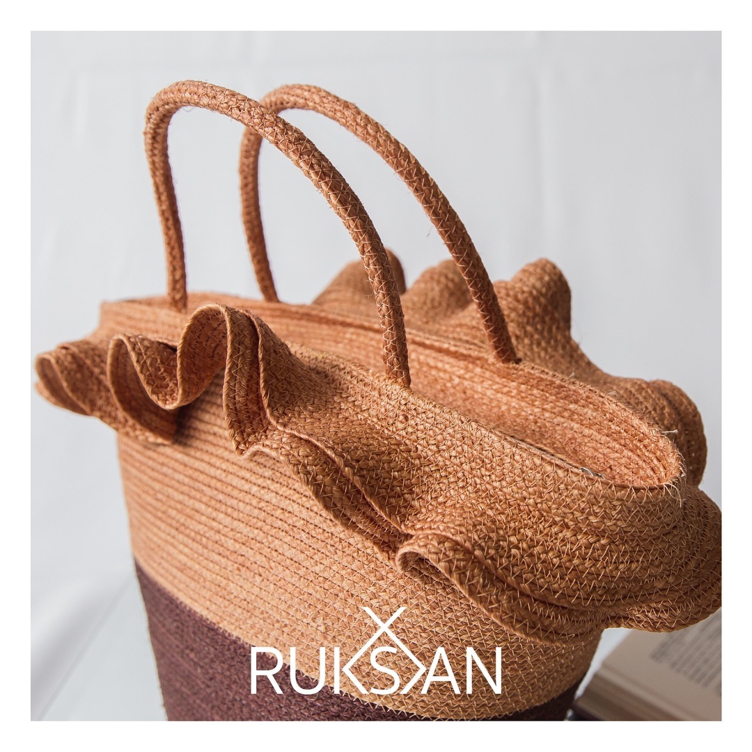 Ruksan - กระเป๋างานสานป่าน วัสดุจากป่านธรรมชาติ มีความแข็งแรงคงทน ด้าน ...