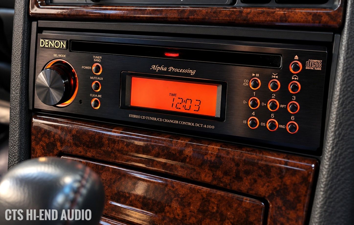 DENON DCT-A100 car stereo system features and details