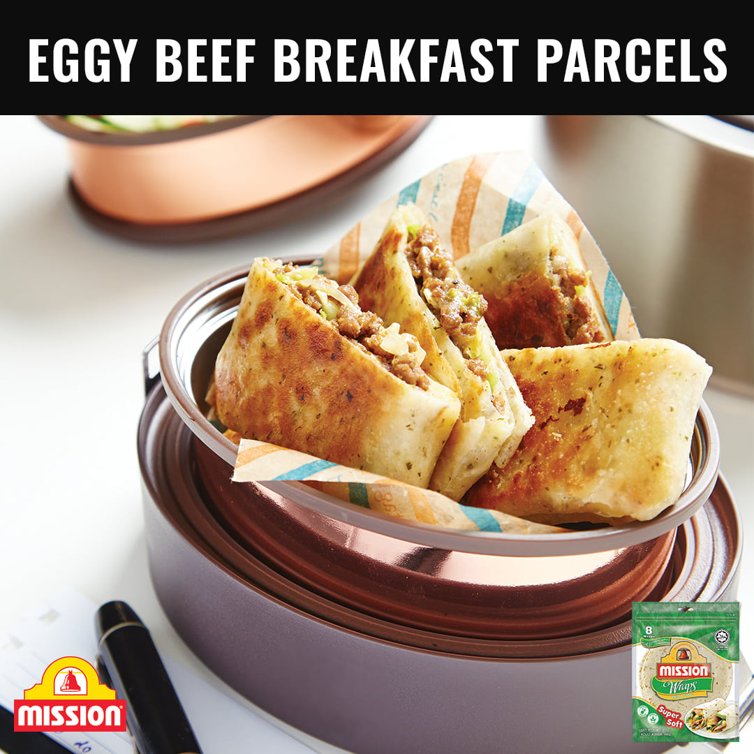 Eggy Beef Breakfast Parcels?... - Mission Foods Singapore