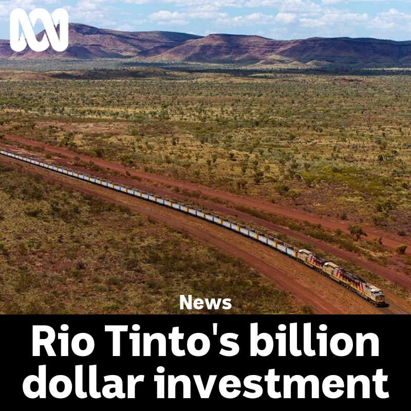 ABC Perth - Rio Tinto has announced it will invest $1... | Facebook