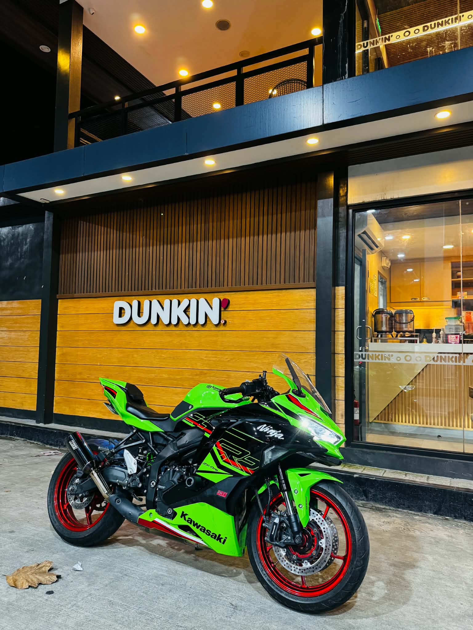 2023 Kawasaki ZX4RR for sale with low mileage and upgrades