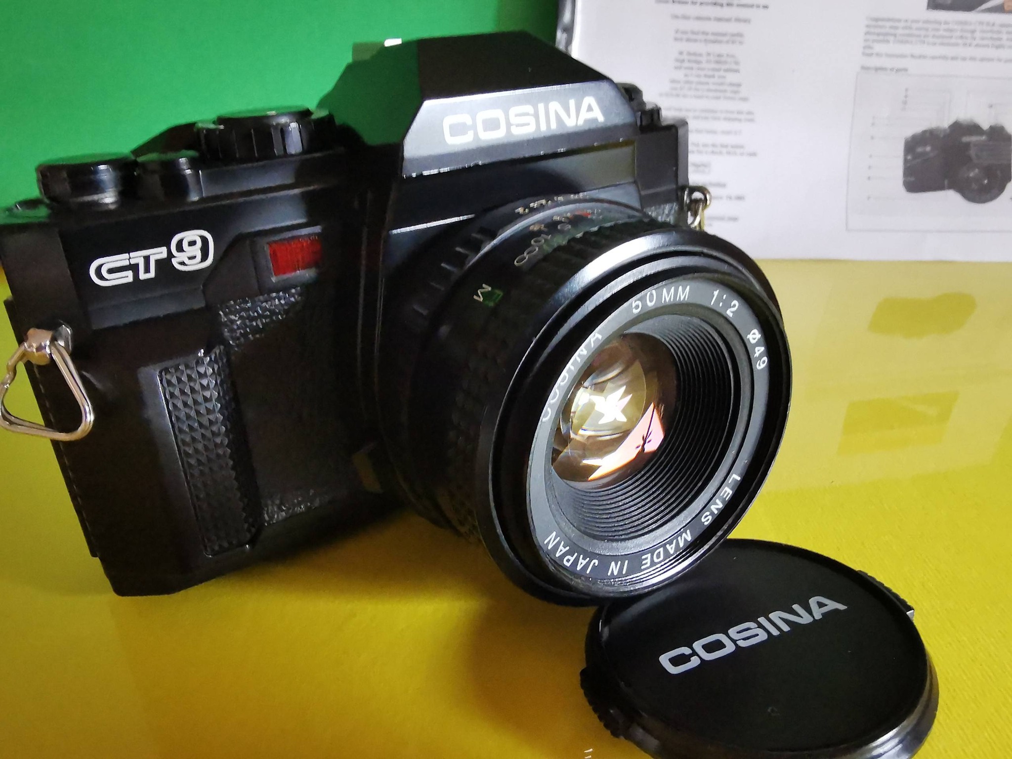 Japanese Cosina CT9+50mm+zoom Cosinon 70-210-film Kentmere Pan 200🙂