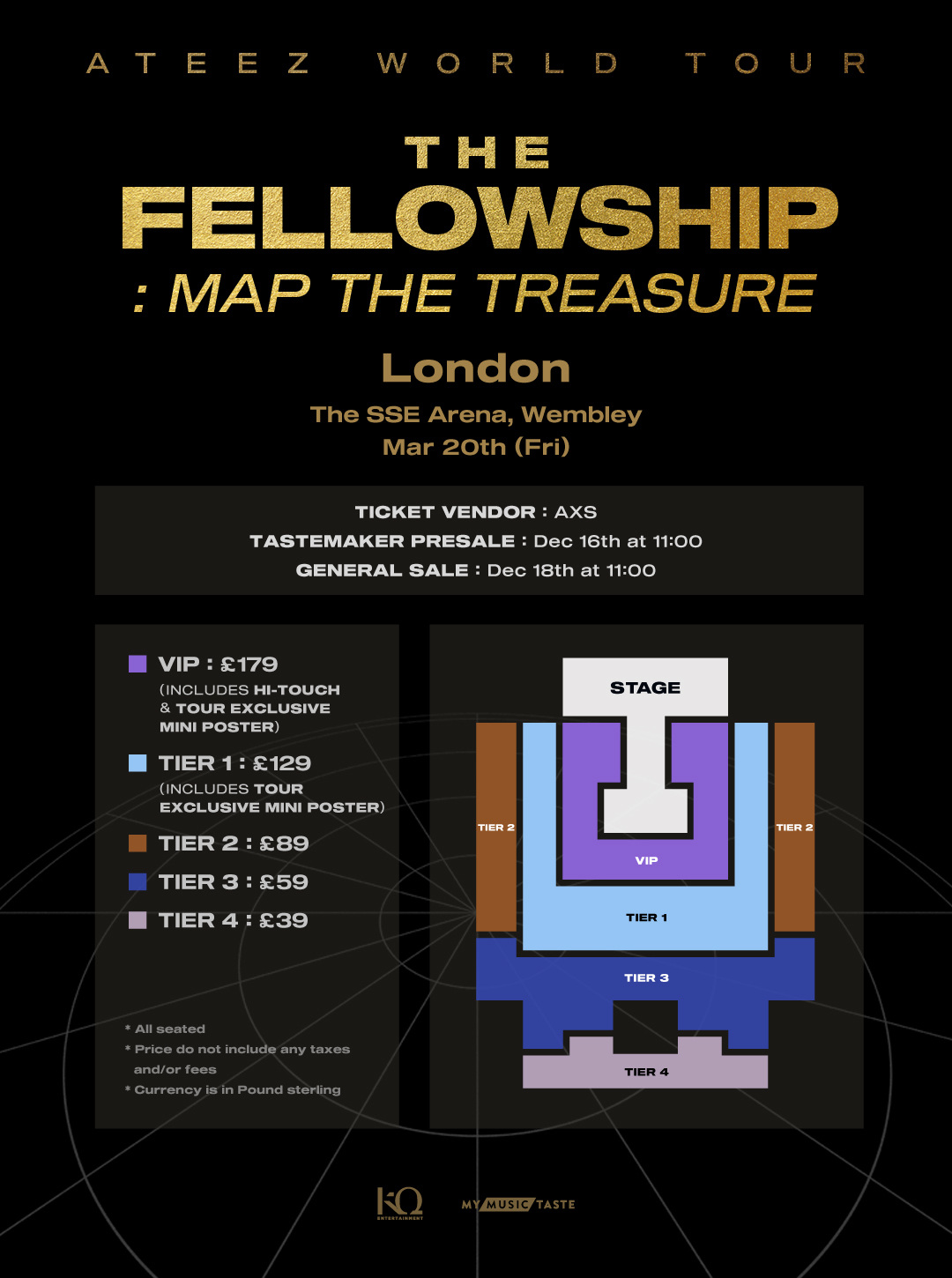 ATINY 🇰🇷 ATEEZ World Tour The Fellowship: Map The Treasure in