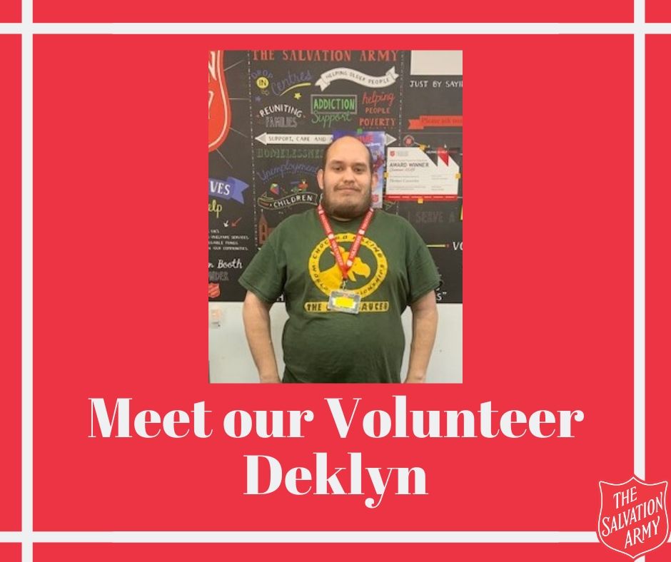 Meet Deklyn! 🖐 He has been... - Salvation Army Charity Shops