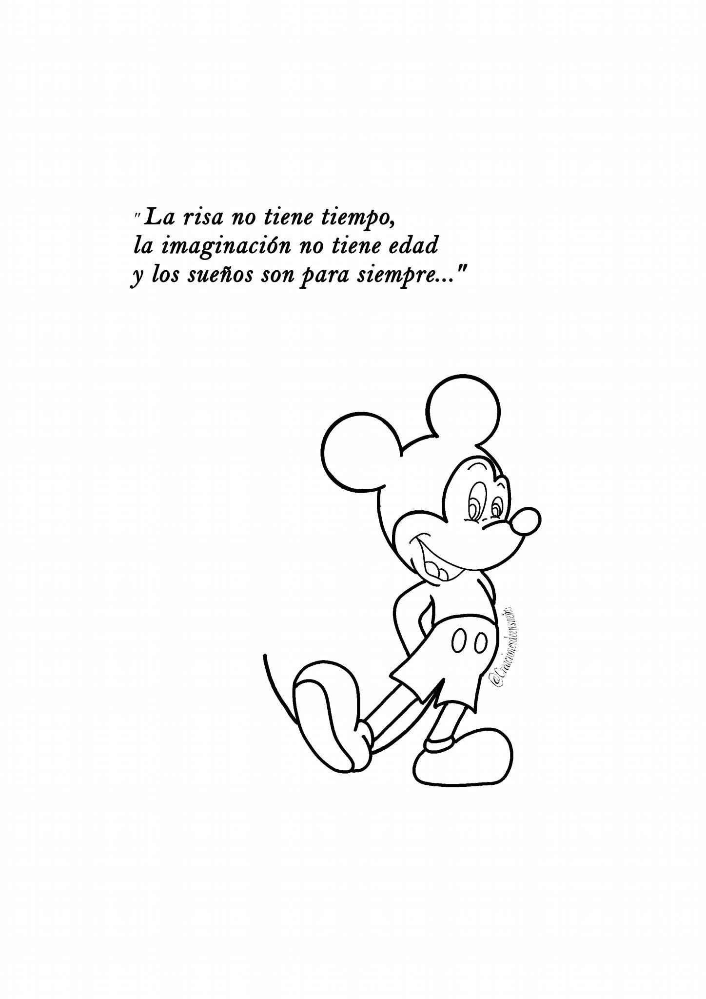 Lindas Frases De Mickey Mouse
