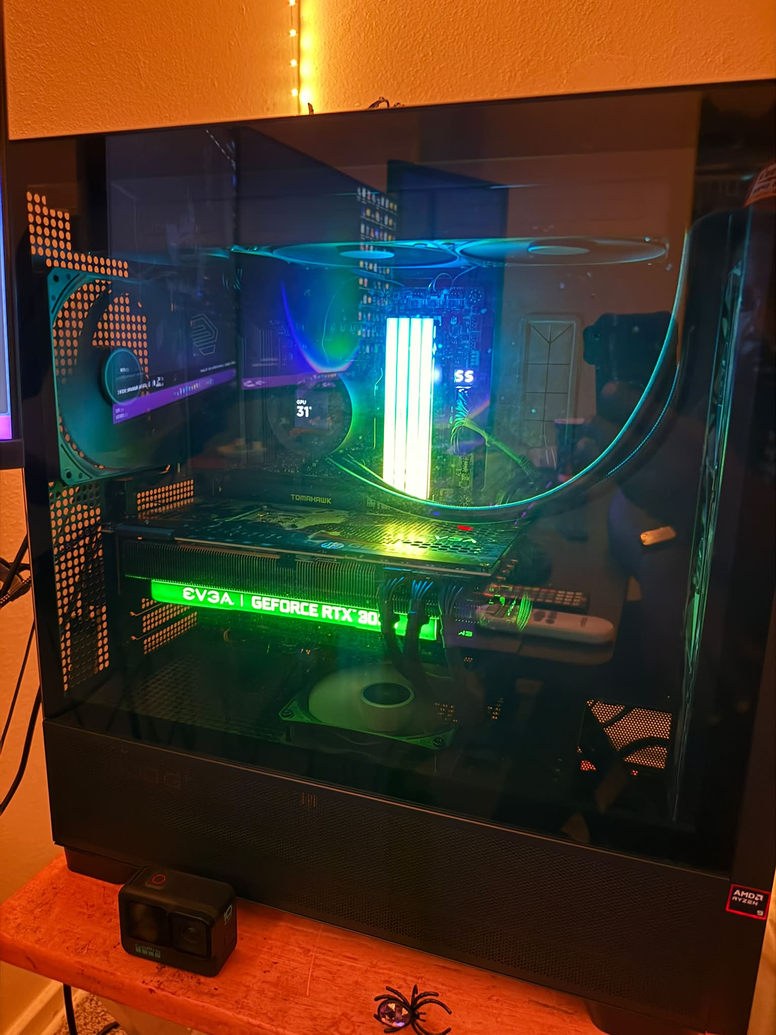 Building a PC with NZXT H9 Flow case and MSI X870E Tomahawk