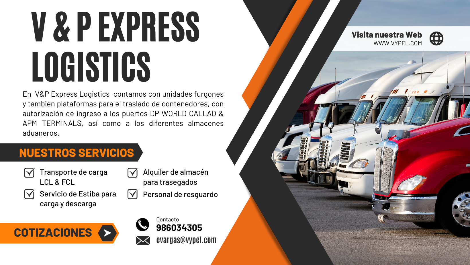 V&P Express Logistics | Lima