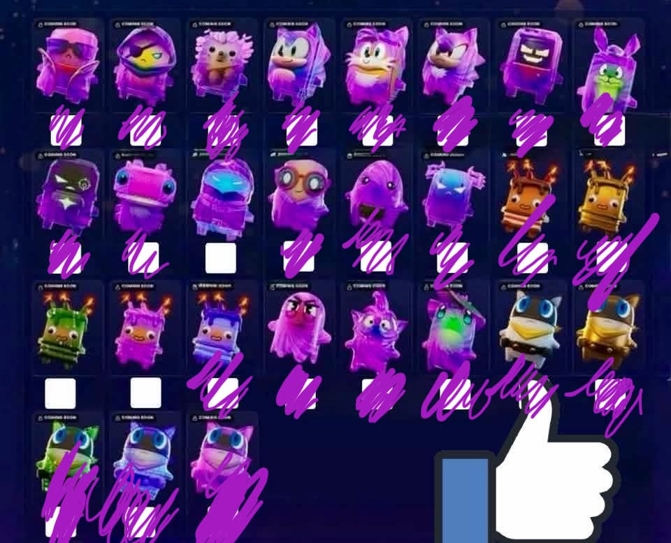 What I'm missing anyone wanna trade?