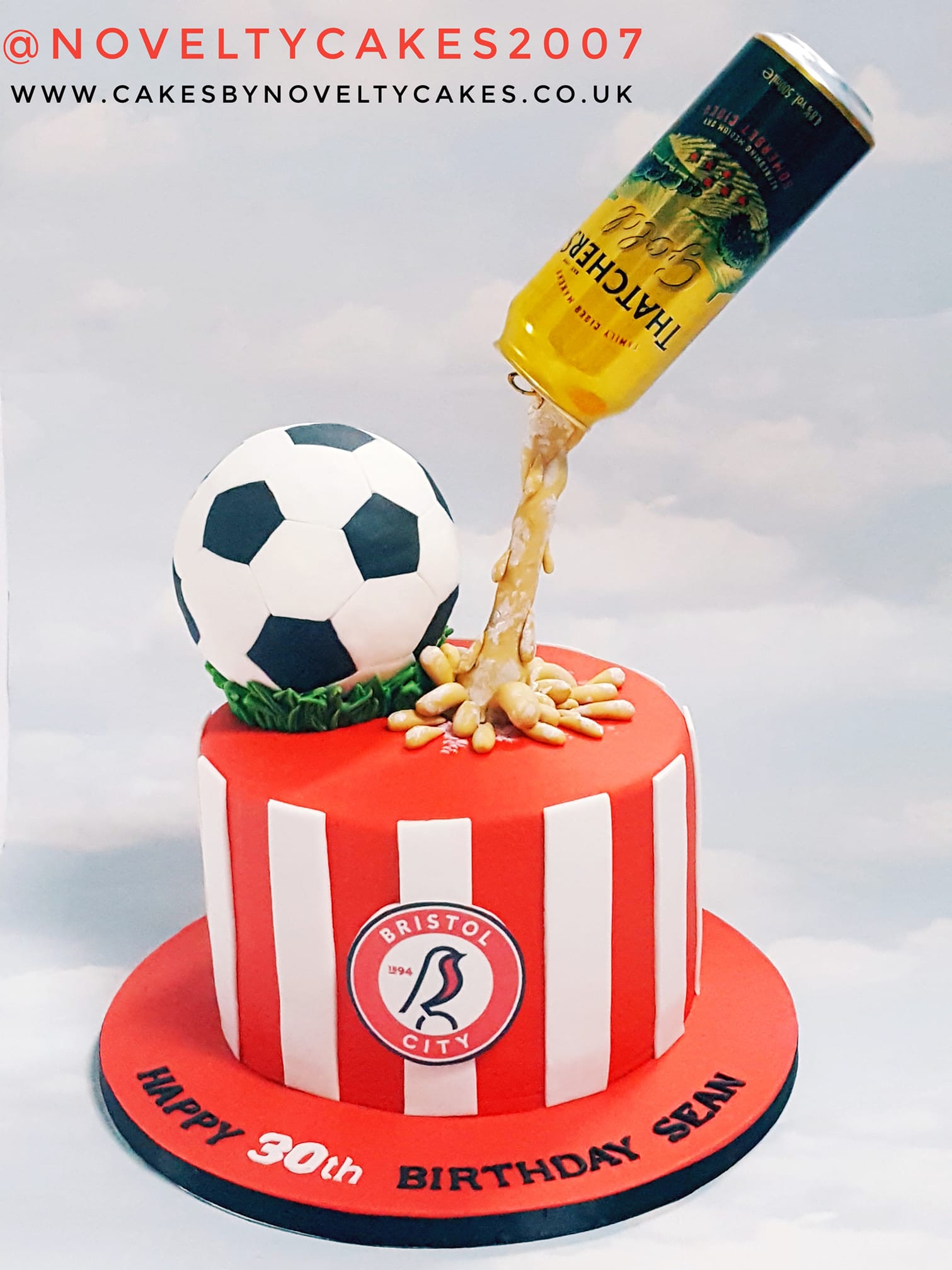 Novelty Cakes - 🍻Gravity defining beer pouring cake for a...