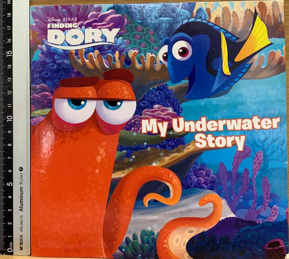 📚 ปกอ่อน สภาพดีมาก Finding Dory : My Underwater Story 💌 เมื่อความจำของ ...