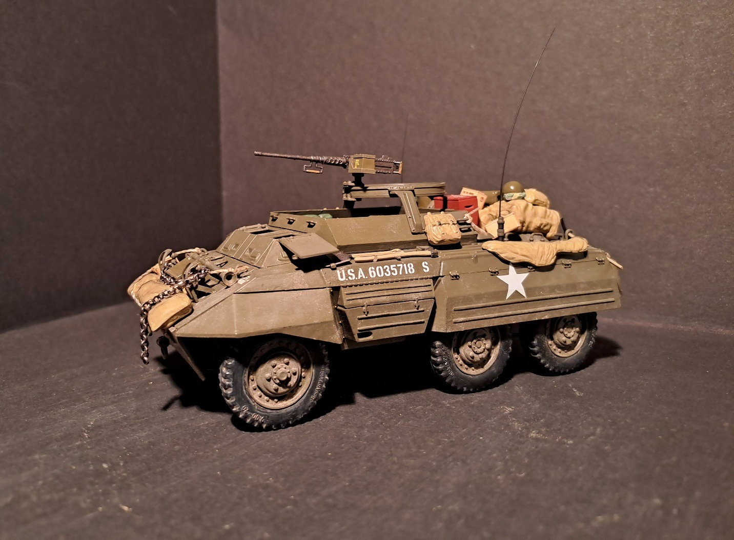 Tamiya 1/35 scale US M20 Armored Utility Car model build and review