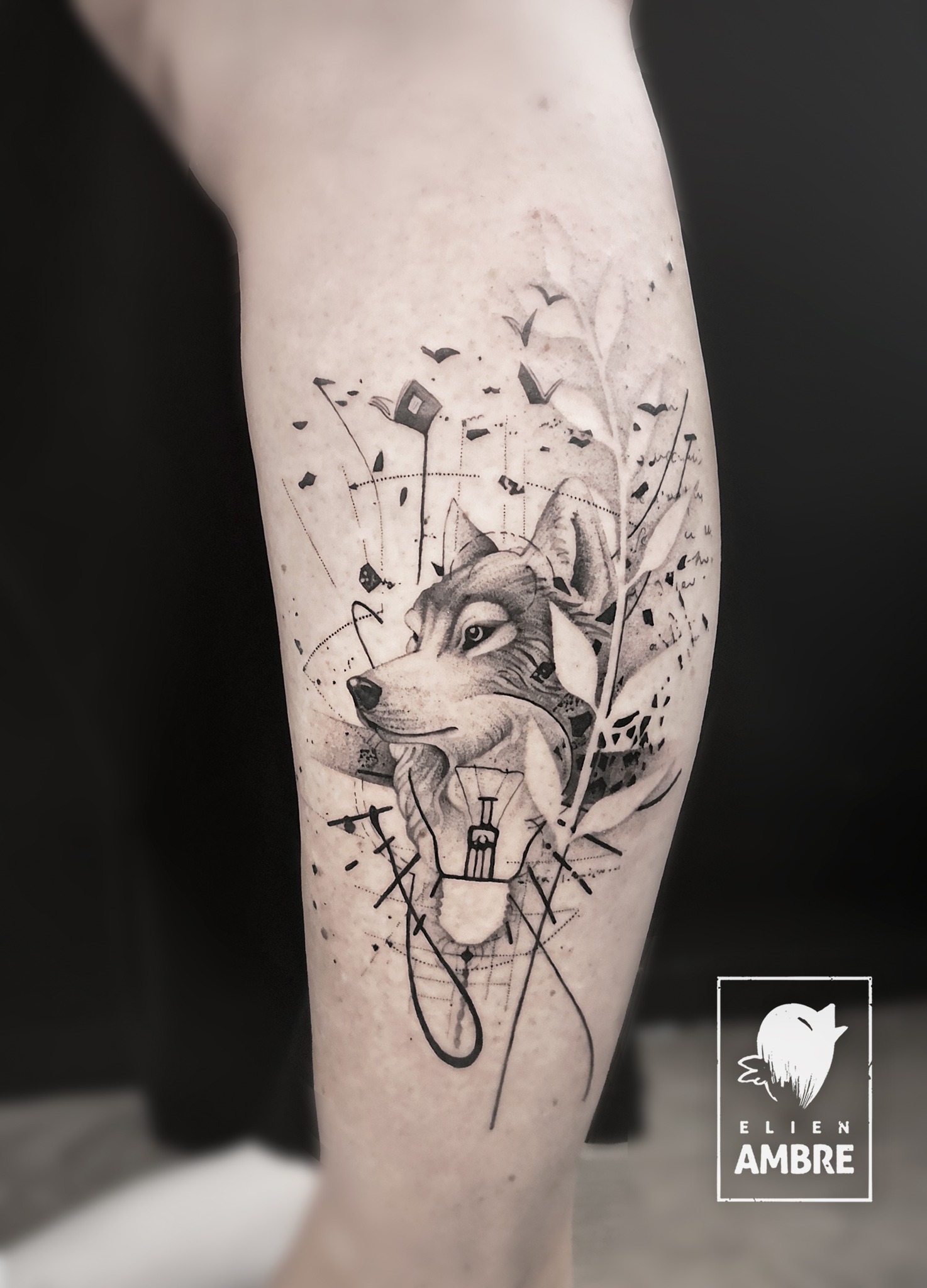 Tatouage Couple Loup Et Louve