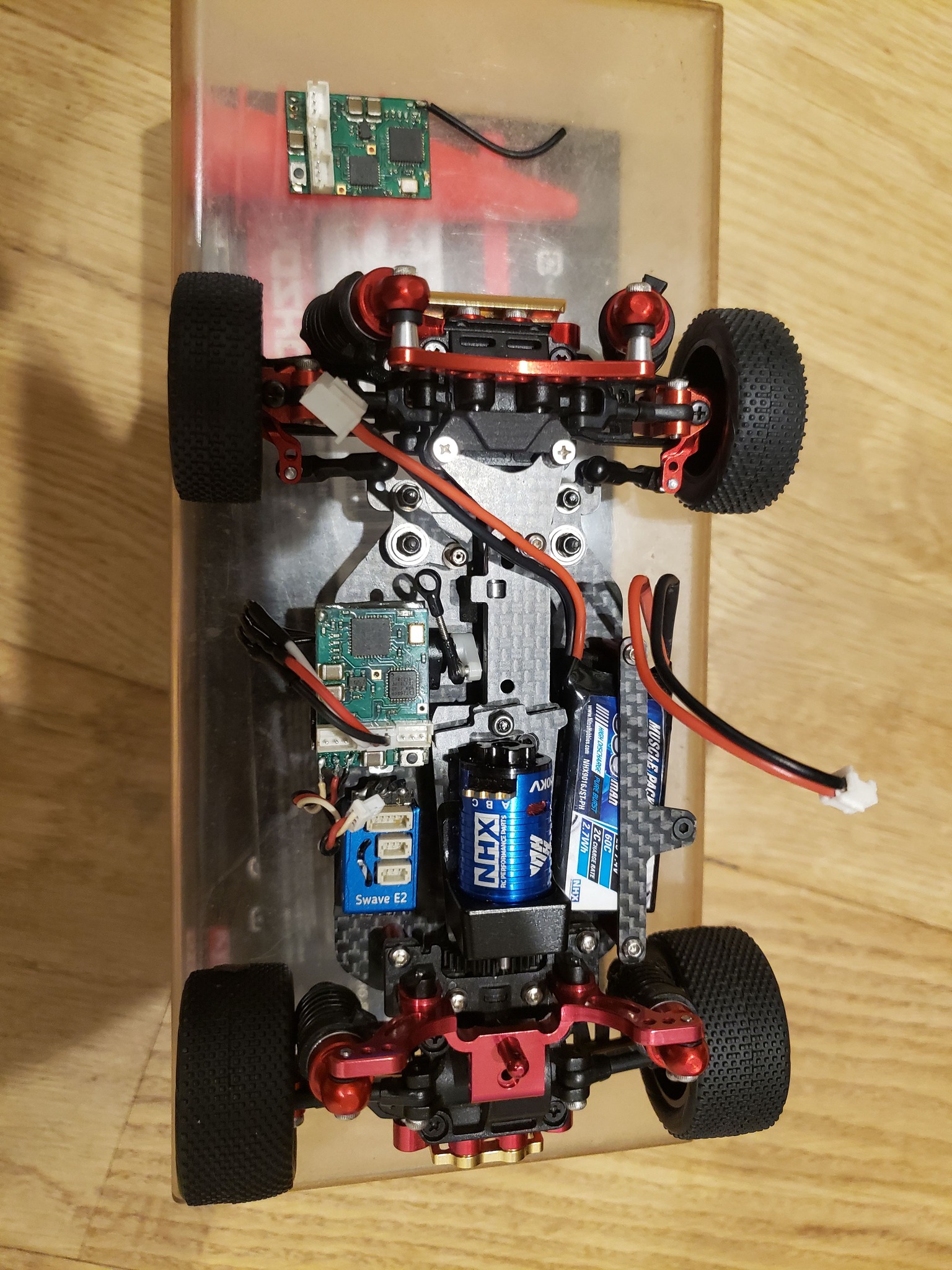 Mini-Z buggy build issue with micro receivers