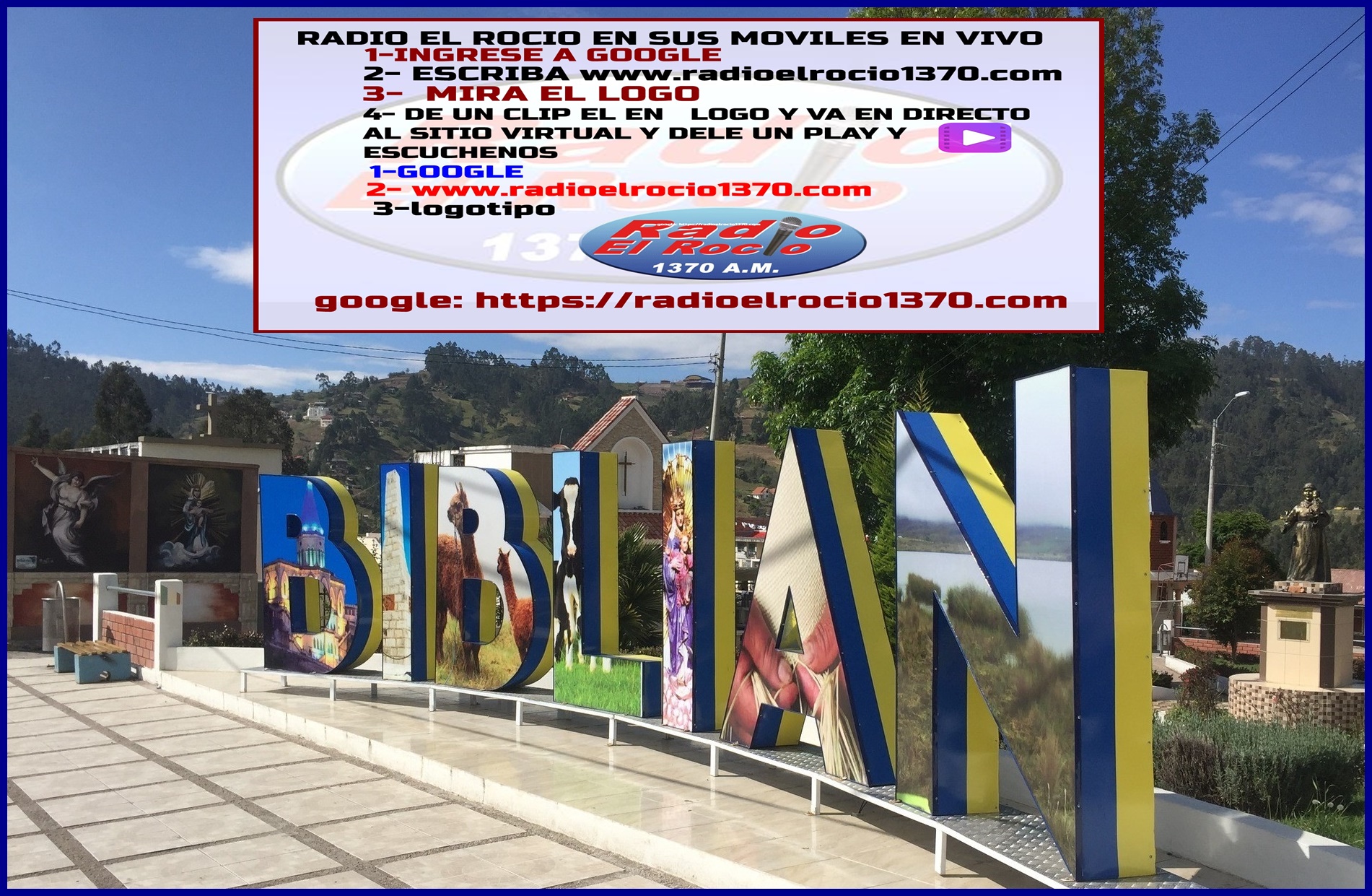 Radio El Rocio 1370am | Biblián